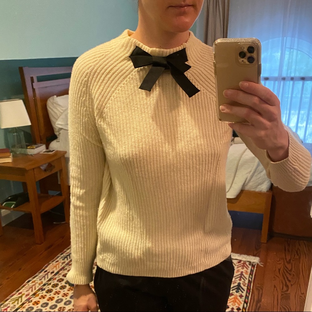 J.Crew Gayle Bow Sweater